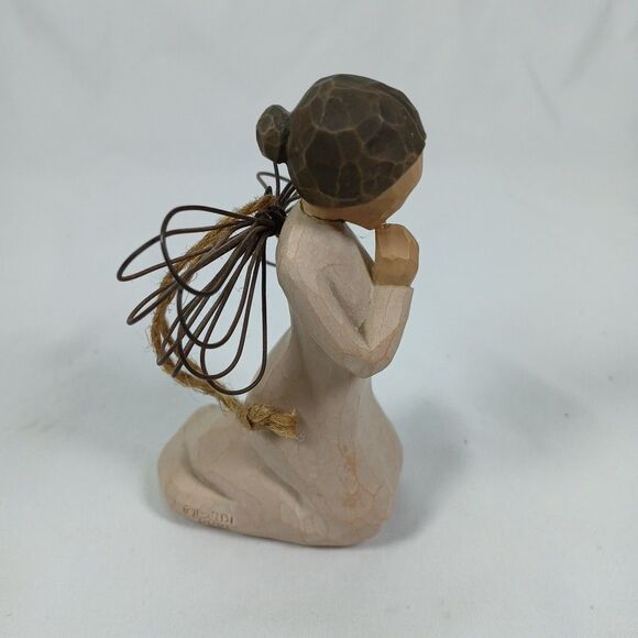 ANGEL OF PRAYER Willow Tree Sculpted Ornament #26044 Susan Lordi DEMDACO 1999 - Picture 5 of 6